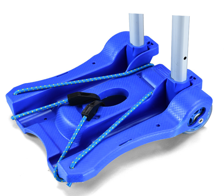 อลูมิเนียม Lugggae รถเข็นคุณภาพสูงพับคงที่ล้อช้อปปิ้ง Heavy Duty รถเข็นอเนกประสงค์แบบพกพารถเข็น Carretillas